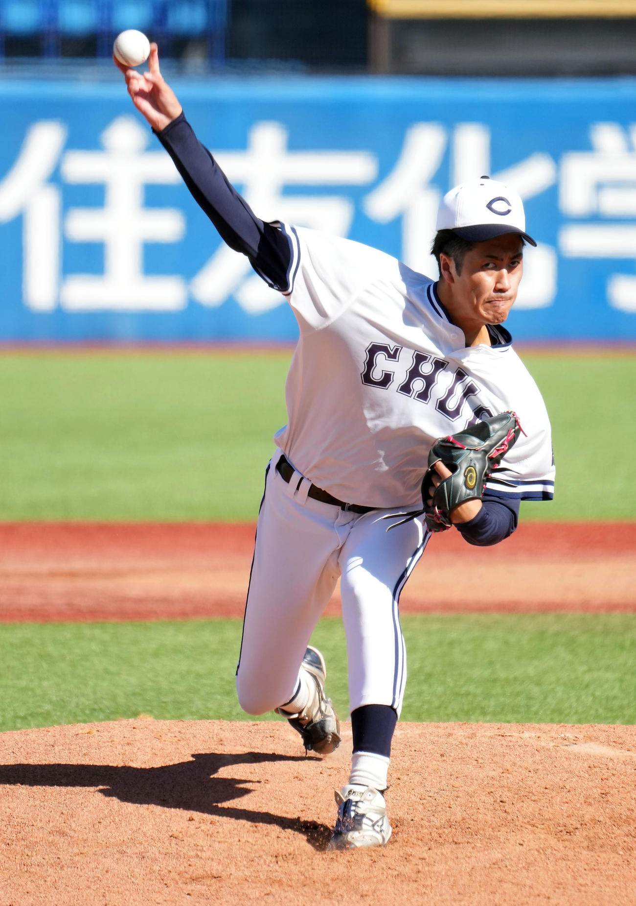 中大の西舘勇陽（2023年10月17日）