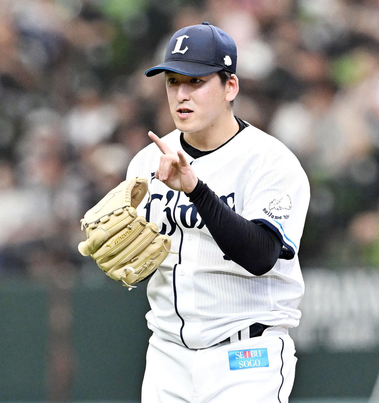 西武隅田知一郎(2023年9月17日)

