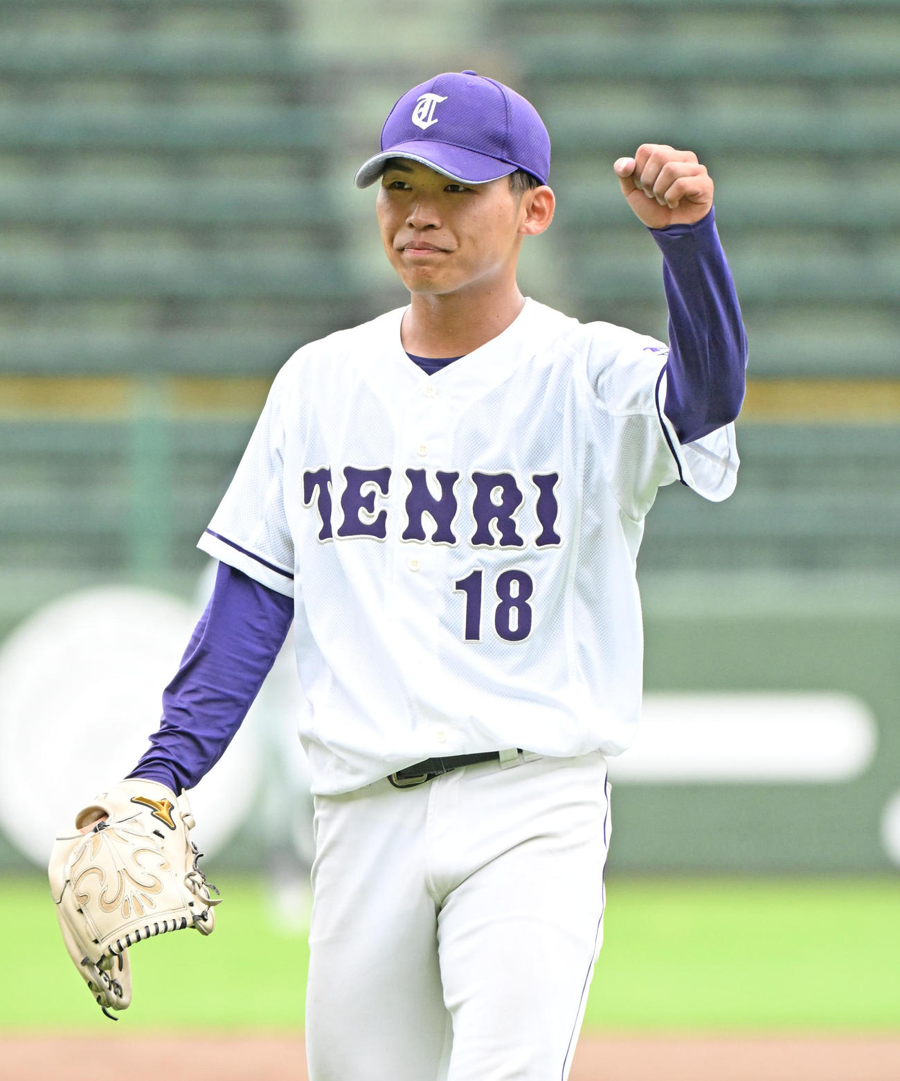 天理大・本間悠貴（2023年9月撮影）