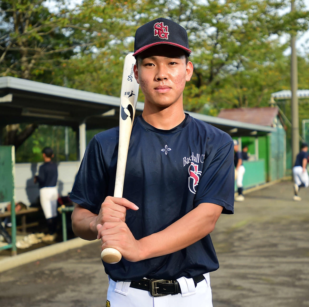 ドラフトを心待ちする関根学園・山田