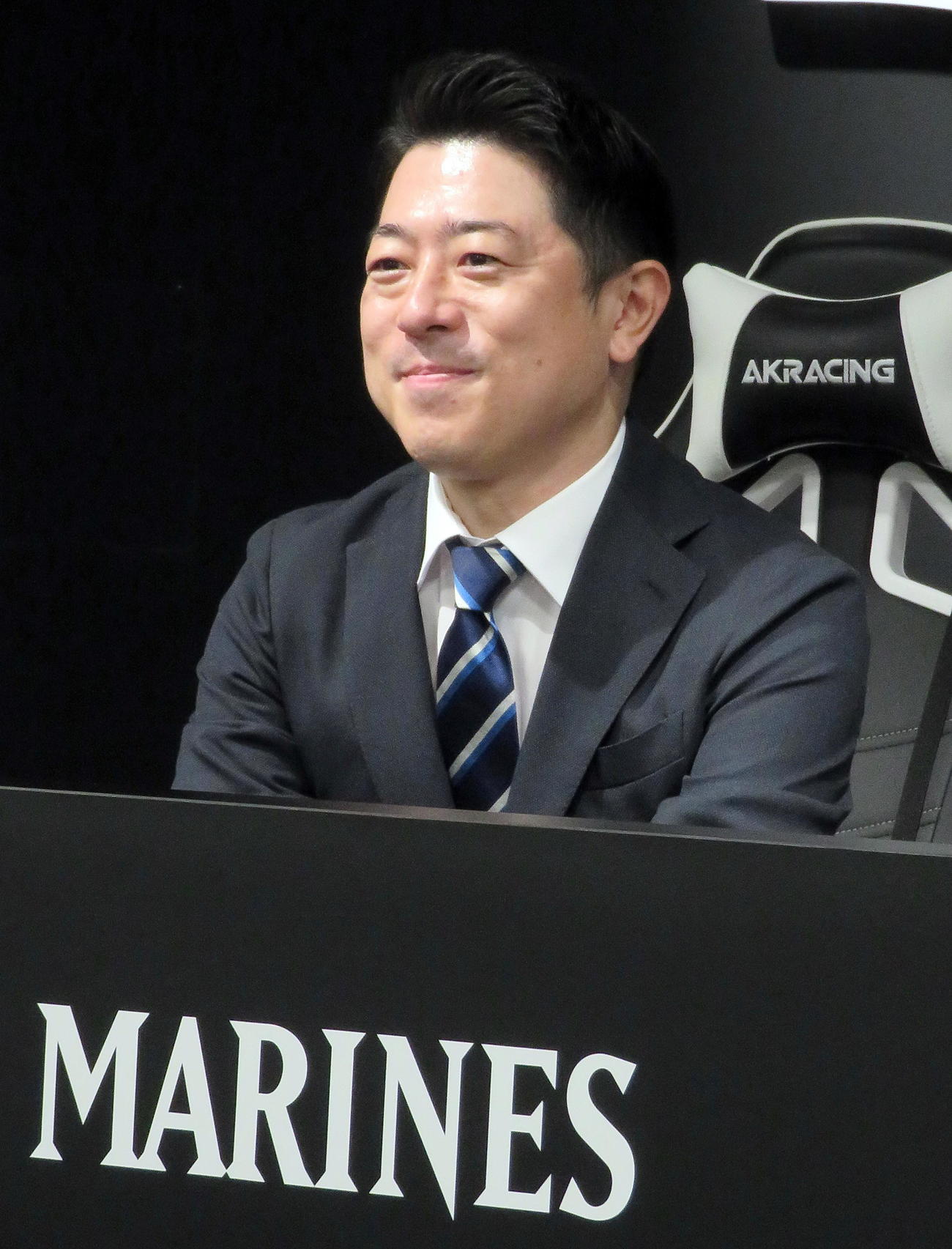 ロッテ高坂俊介社長（2023年1月撮影）