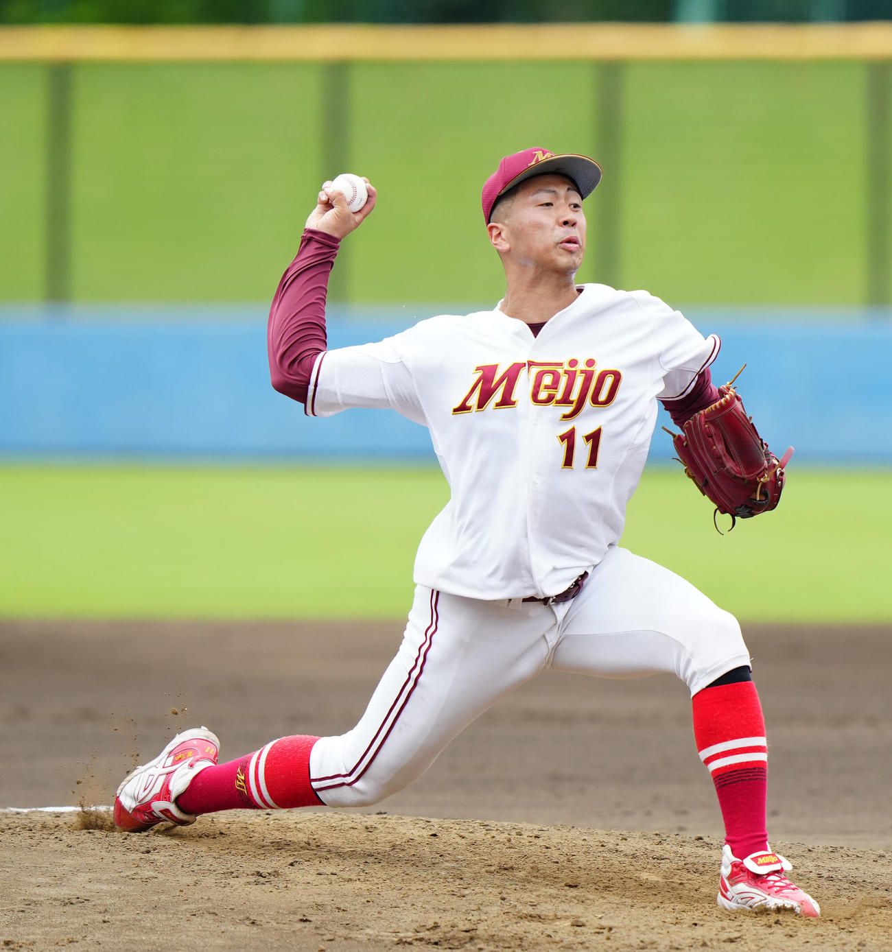 名城大・松本（6月18日撮影・江口和貴）