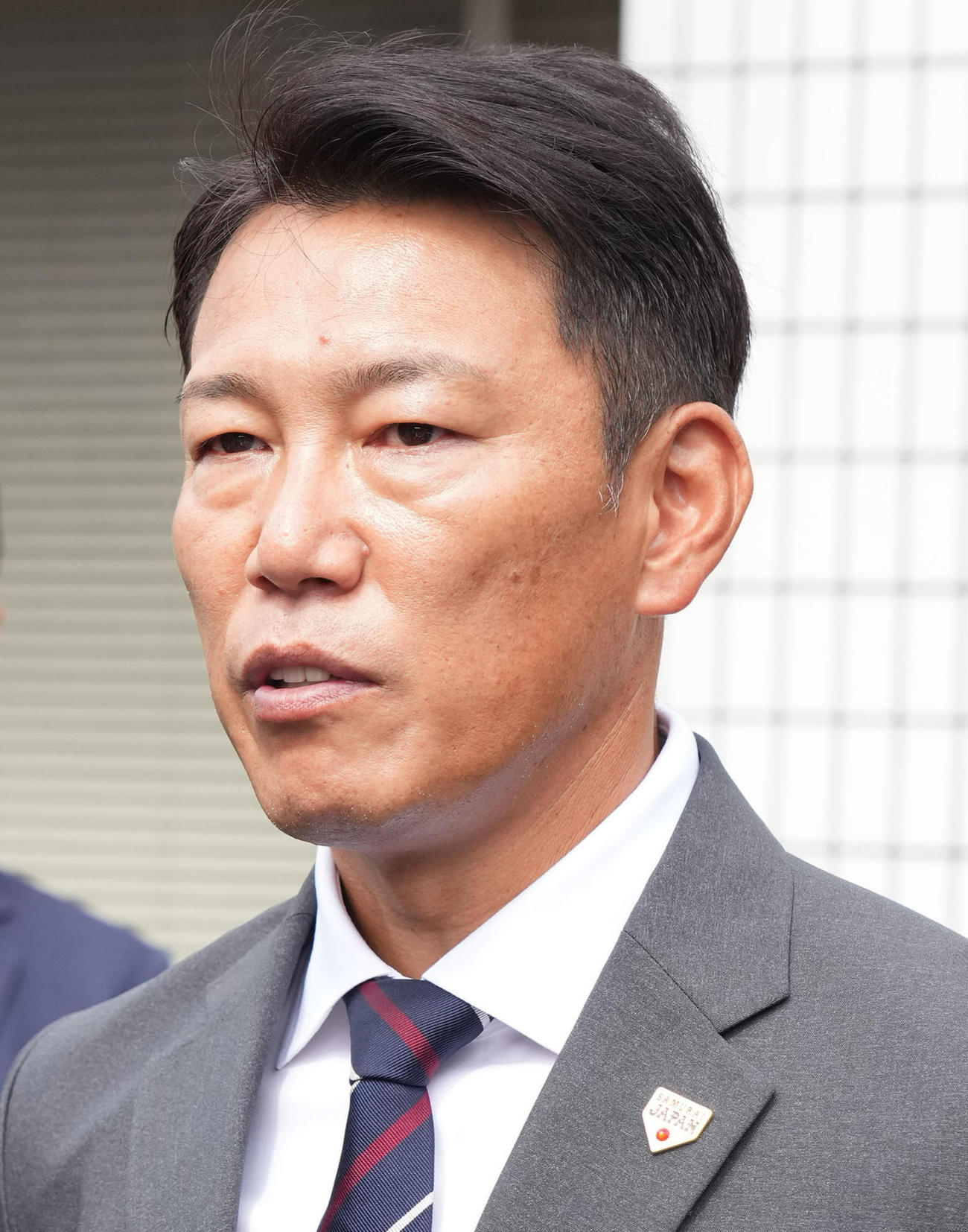 侍ジャパン井端監督（2023年10月11日撮影）
