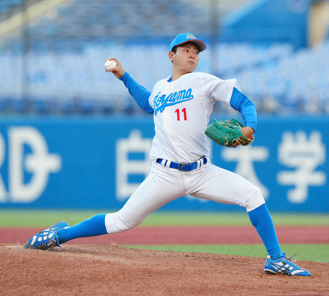 青学大・下村海翔（2023年10月17日撮影）