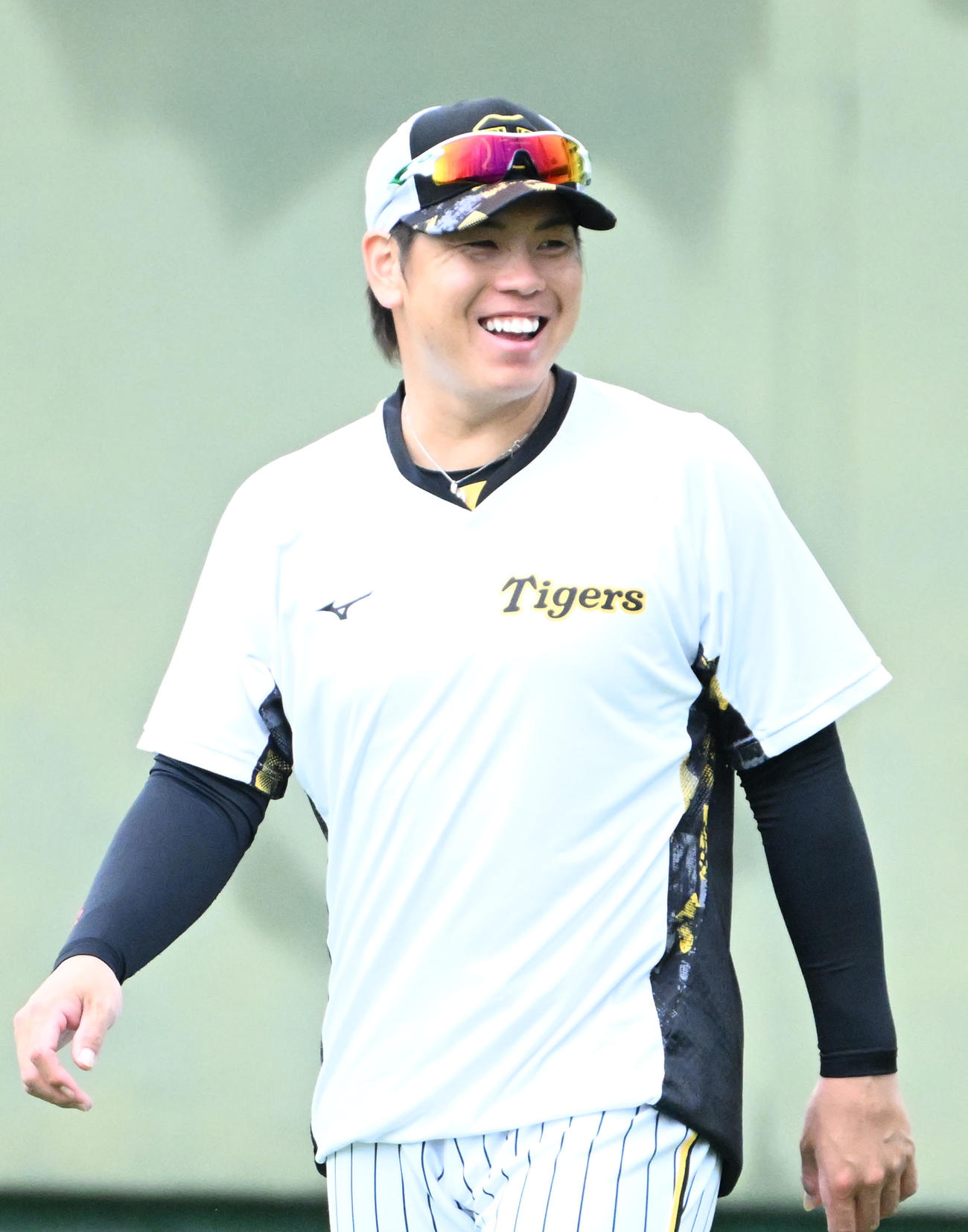 阪神梅野隆太郎（2023年10月1日撮影）