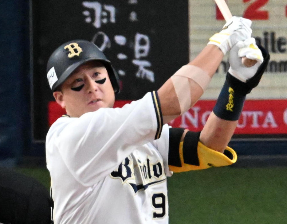 オリックス杉本裕太郎（2023年10月21日撮影）