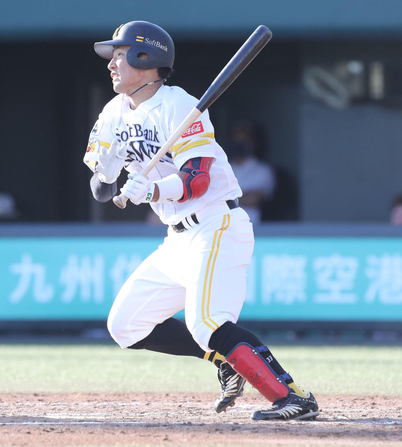 ソフトバンク増田珠（2022年6月29日撮影）