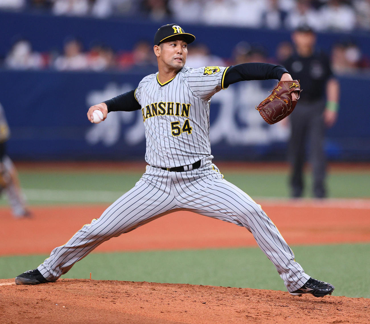 阪神加治屋蓮（2023年10月28日撮影）