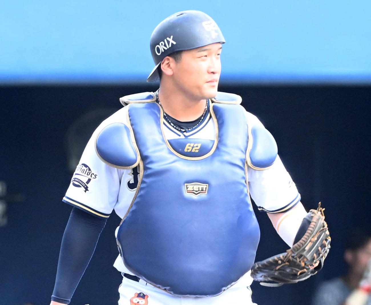オリックス中川拓真（2022年8月23日撮影）