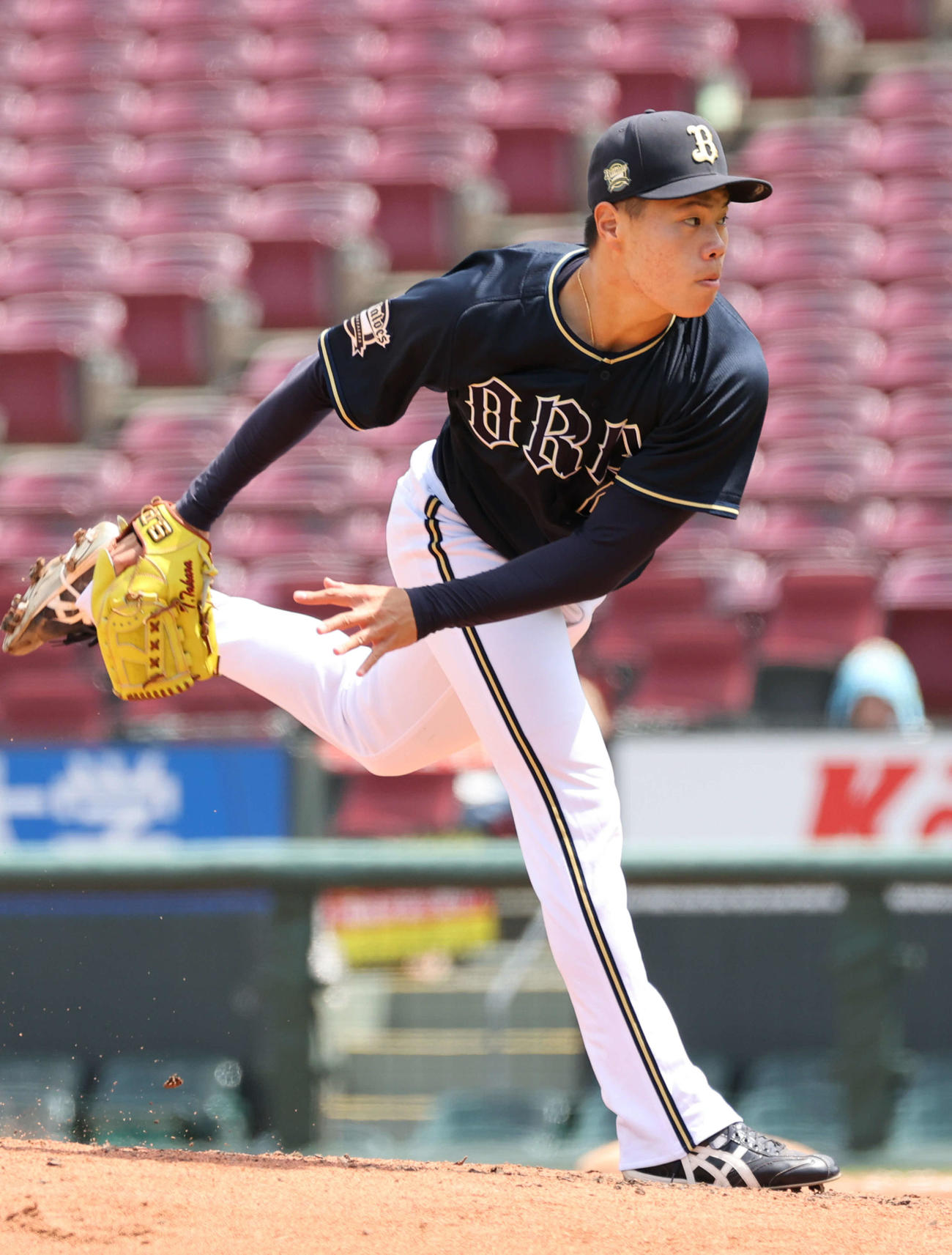オリックス辻垣高良（2023年6月9日撮影）