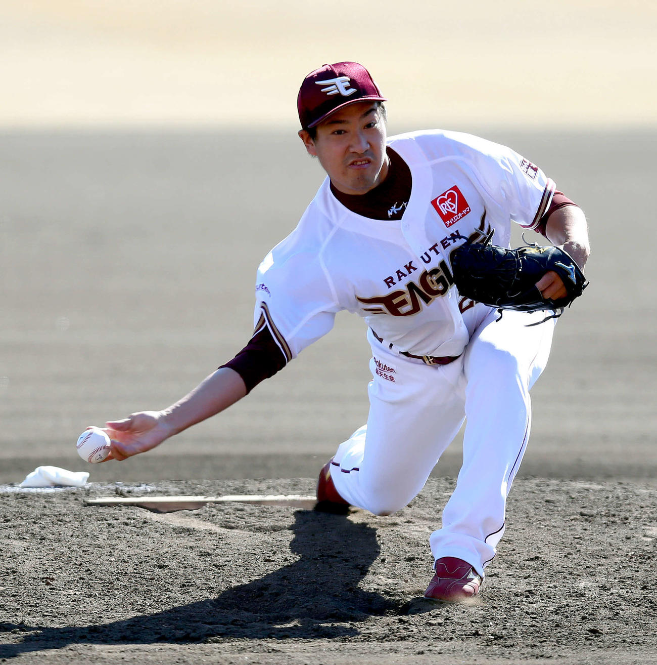 楽天時代の牧田和久氏（2020年3月撮影）
