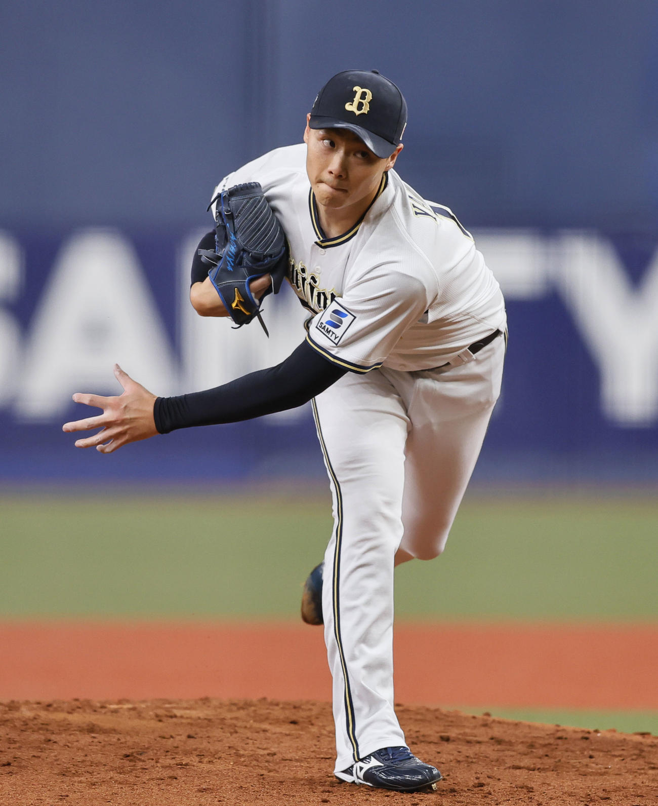 オリックス山崎福也（2023年9月20日撮影）