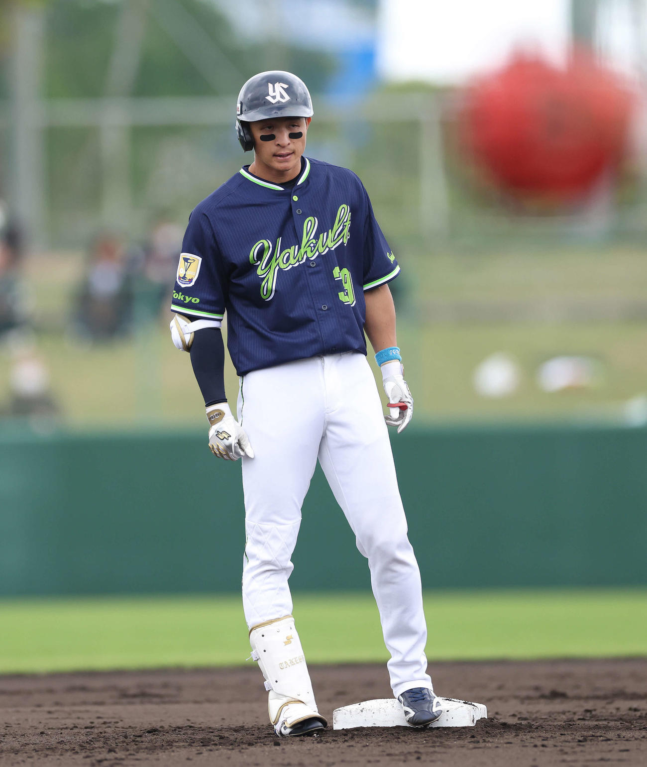 ヤクルト宮本丈内野手（23年2月15日撮影）