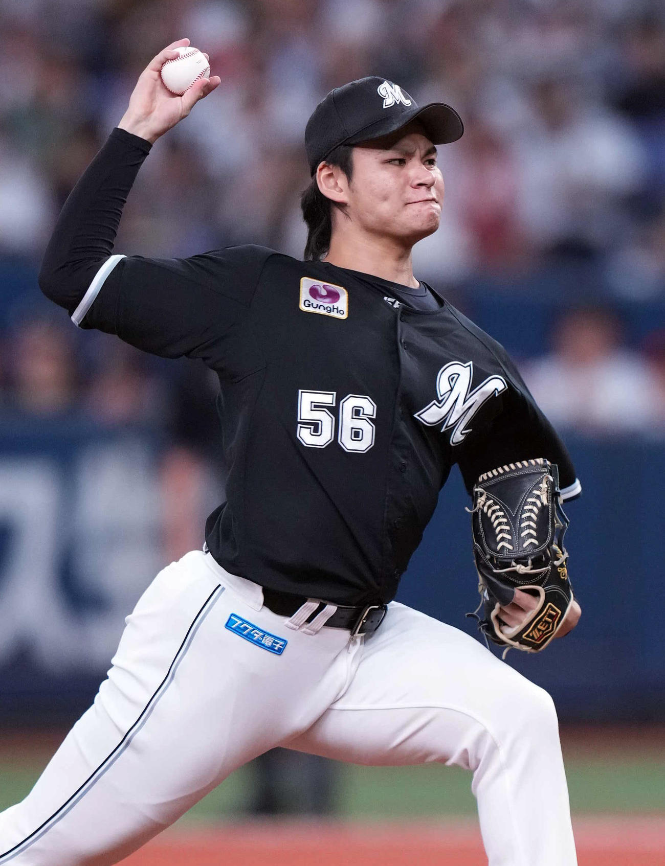 ロッテ中森俊介（2023年10月20日撮影）