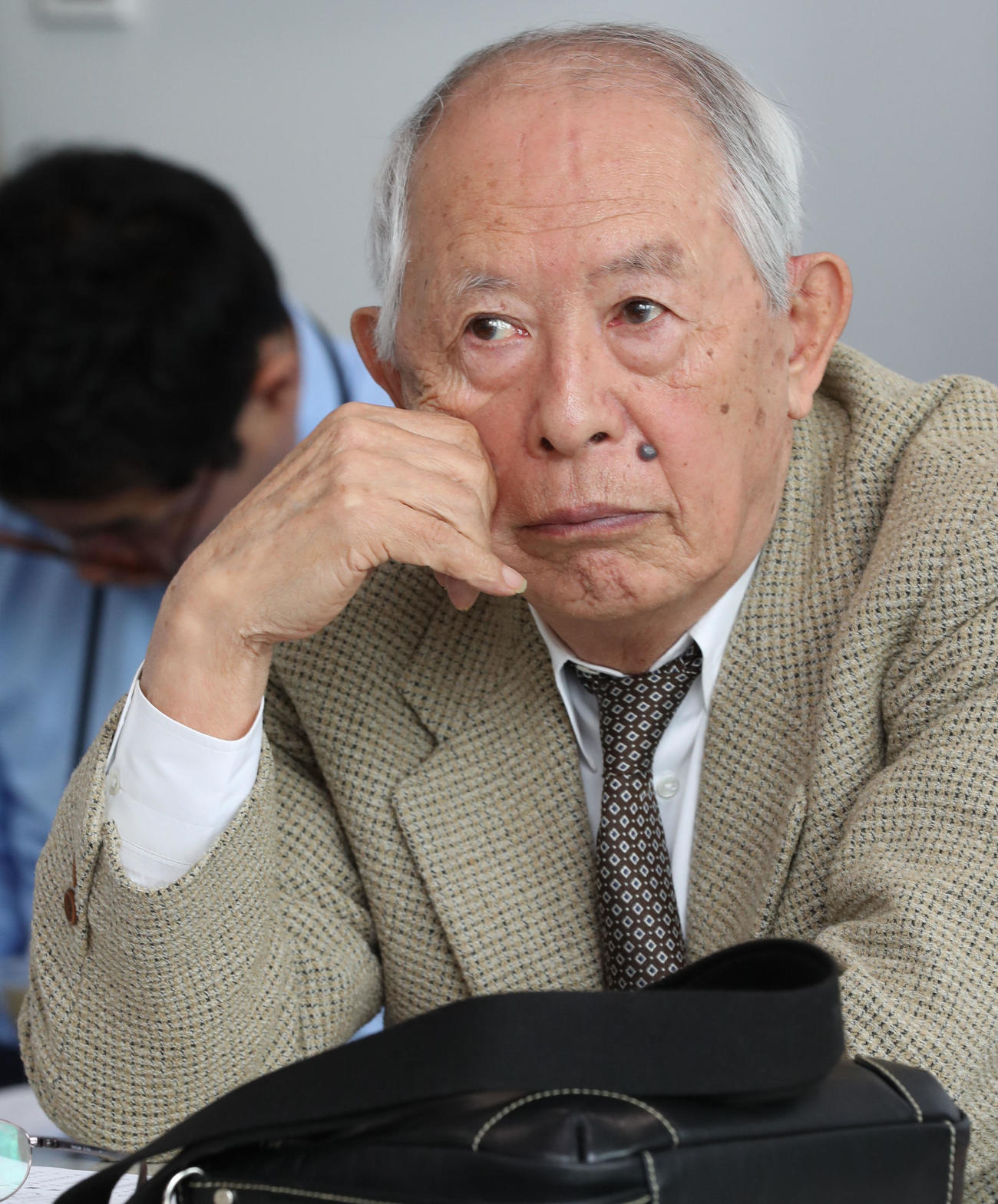 一枝修平氏（2018年3月撮影）
