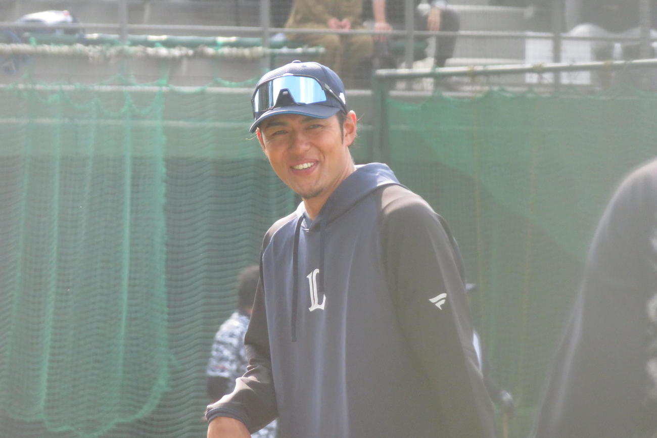 西武の育成担当兼人財開発担当に就任する見込みの木村文紀氏（撮影・金子真仁）