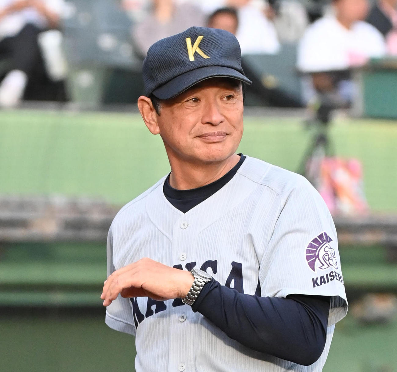 関大の早瀬万豊監督（2023年11月4日撮影）