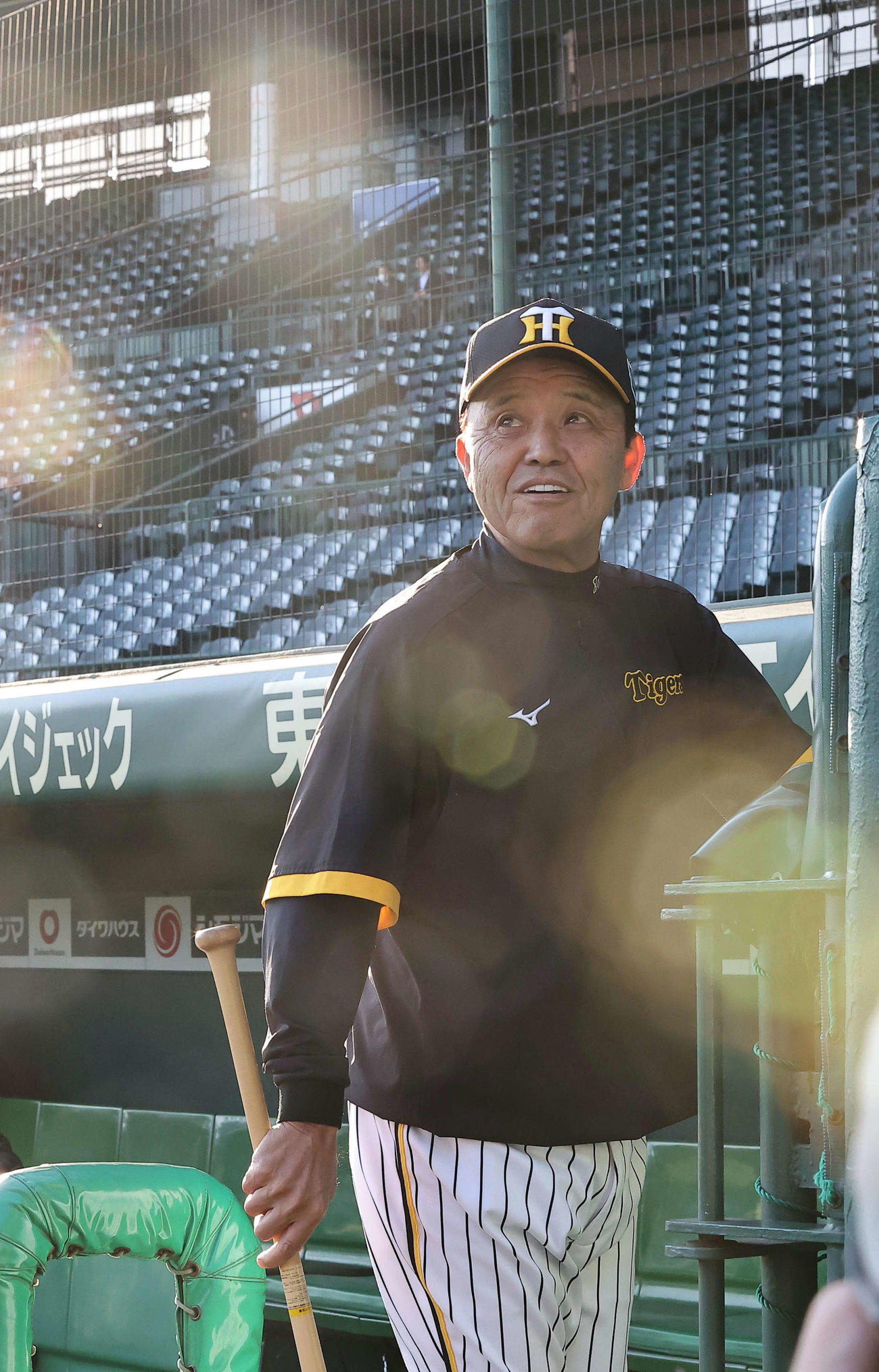 阪神岡田監督（2023年11月1日撮影）