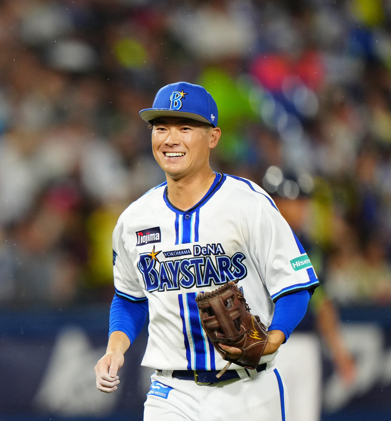 DeNA柴田竜拓（2023年7月撮影）