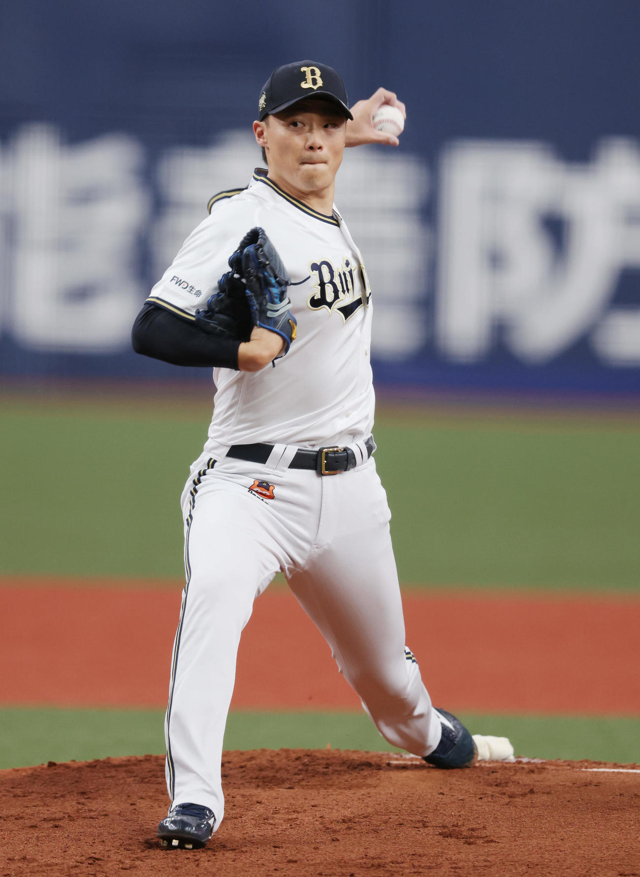 オリックス山崎福也（2023年9月撮影）