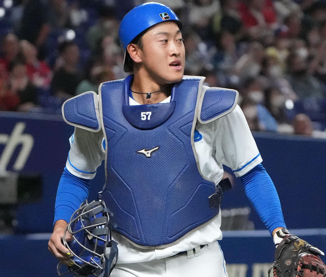 中日の山浅龍之介（2023年撮影）