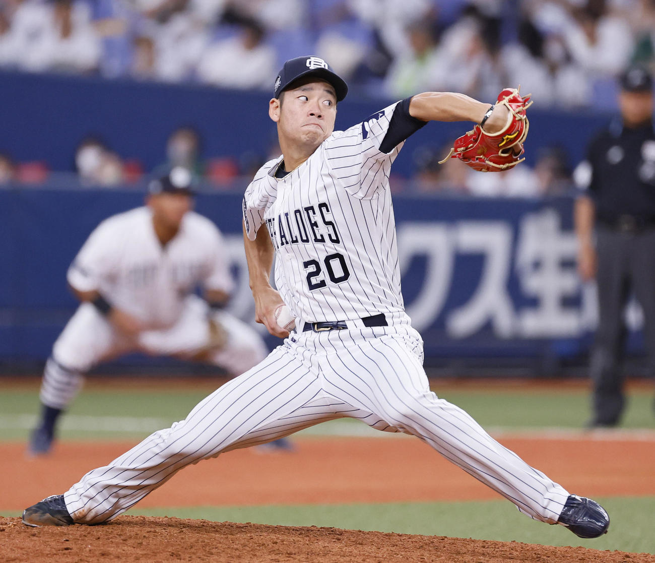 近藤大亮投手（23年10月撮影）