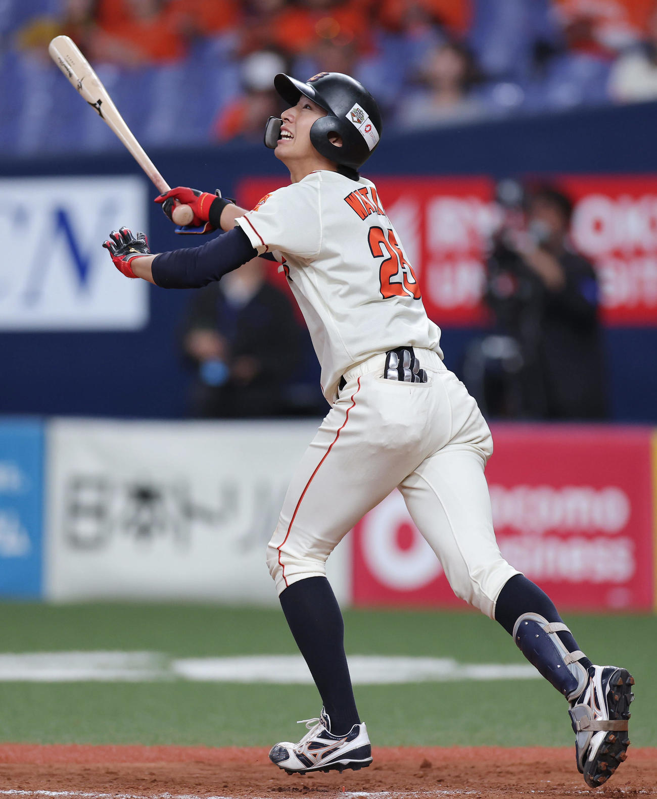 ENEOS対TDK 5回表ENEOS1死満塁、中飛に倒れる度会（撮影・前田充）