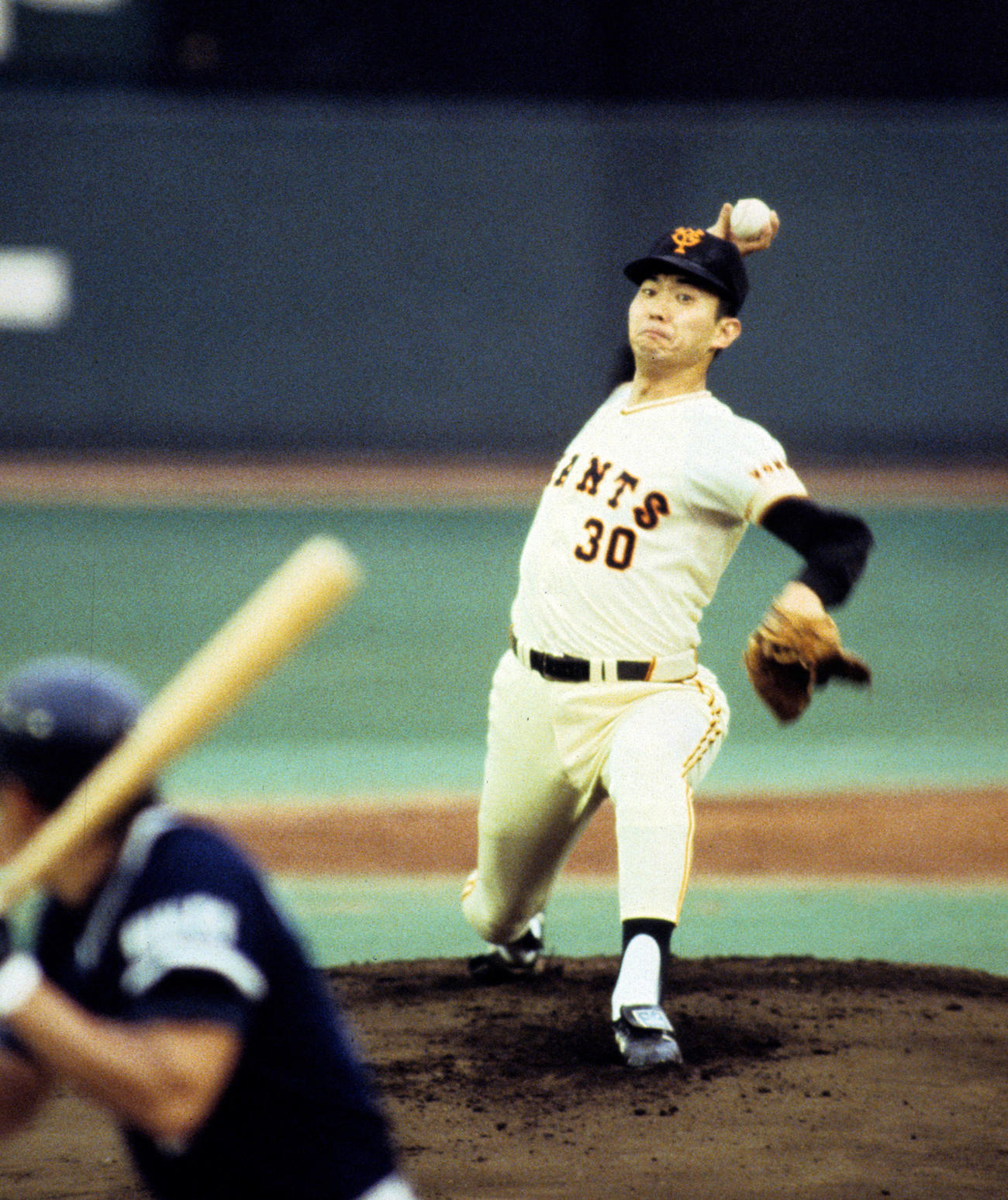 背番号「30」の巨人江川卓