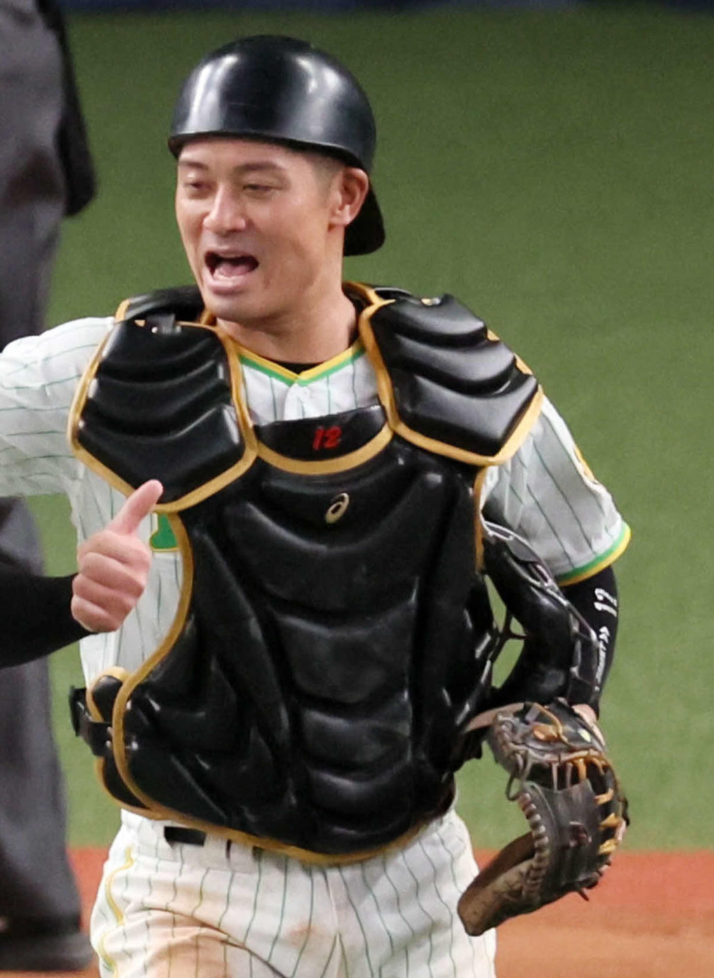 阪神坂本誠志郎（2023年8月撮影）