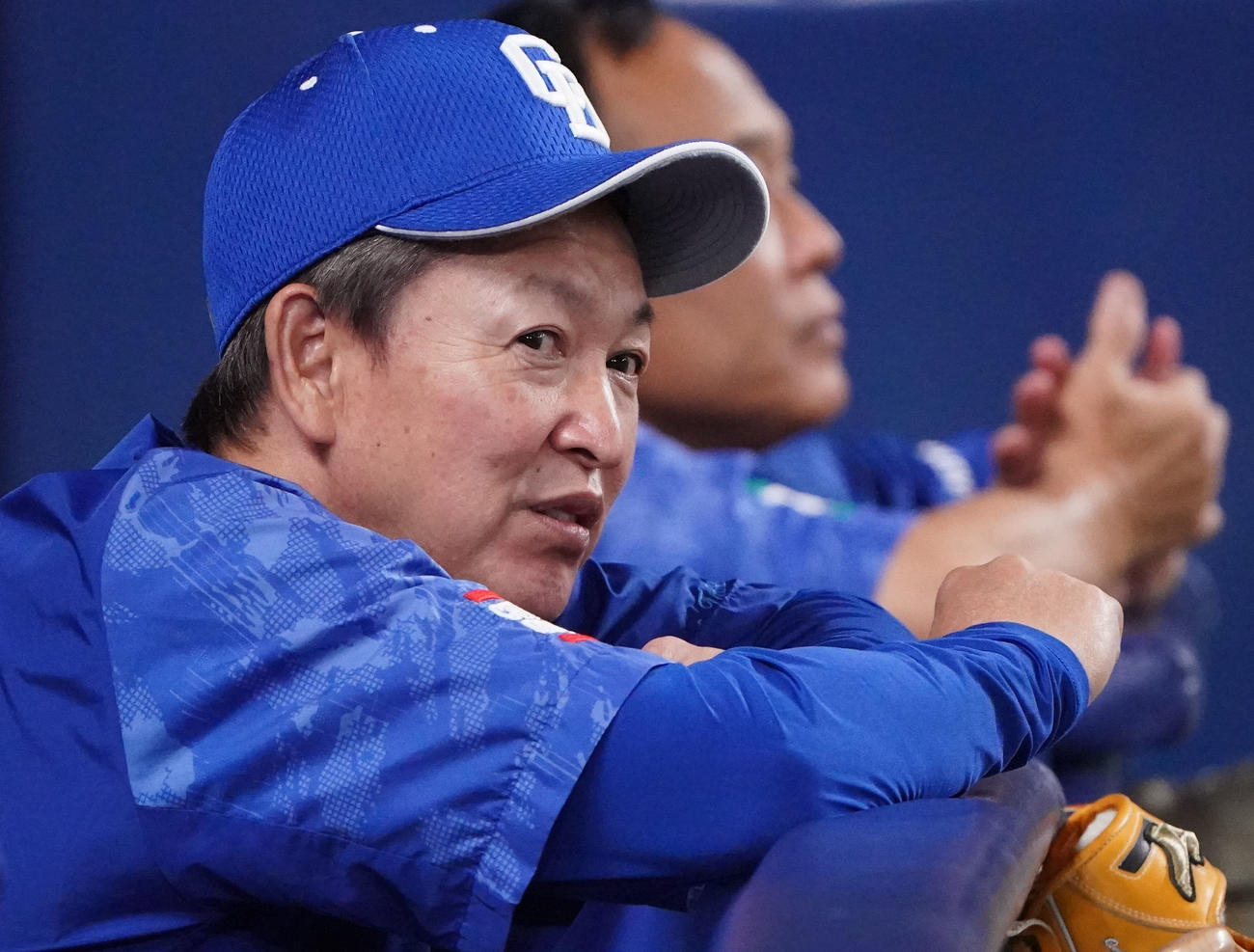中日立浪和義監督（2023年11月10日撮影）