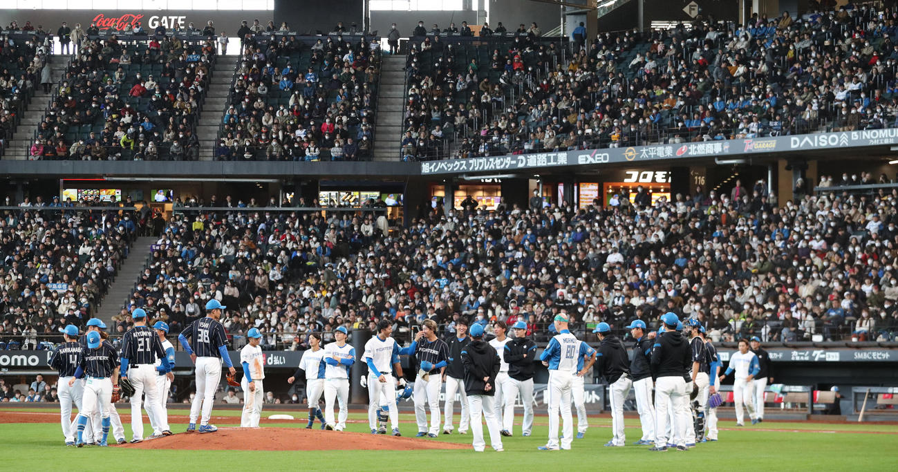 11日には紅白戦も実施した（2023年11月撮影）