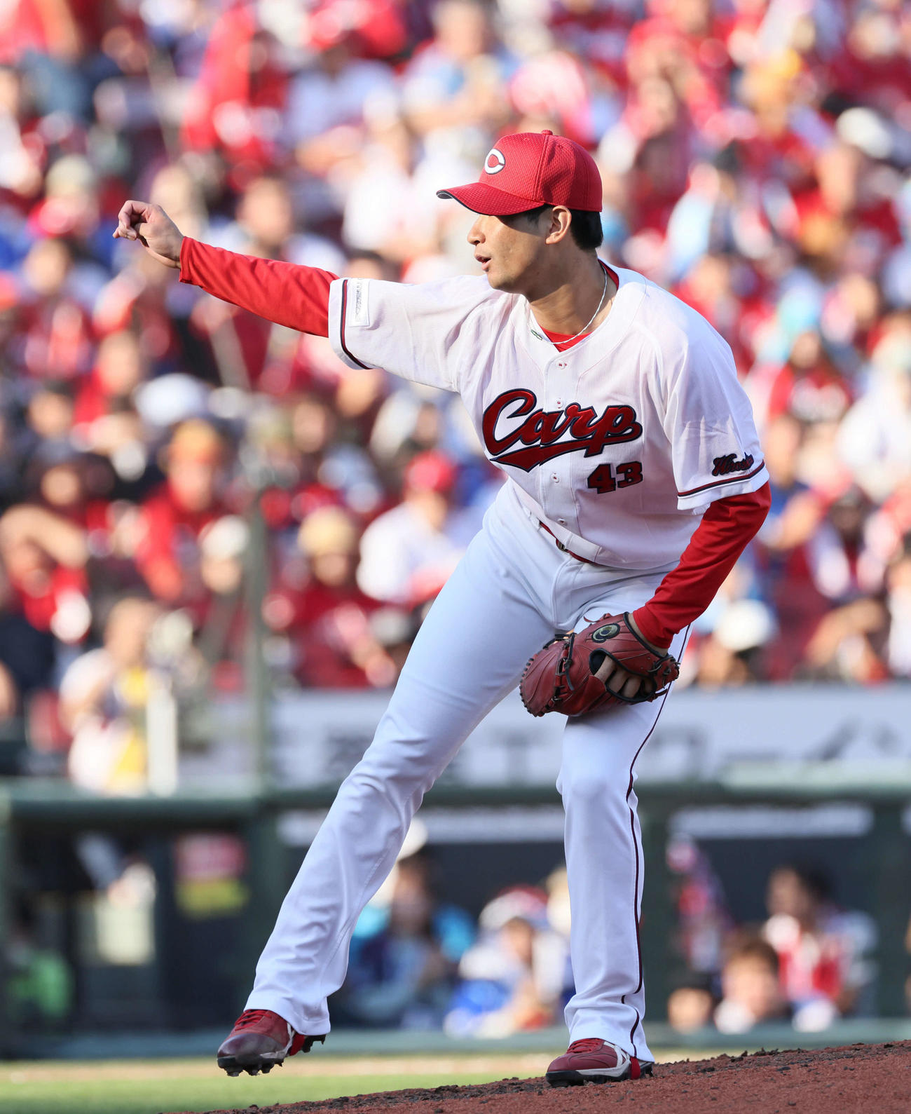 広島島内颯太郎（2023年10月15日撮影）