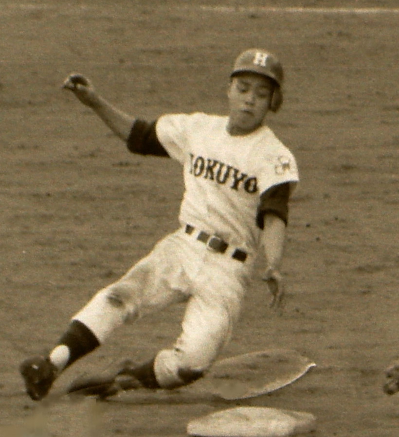 北陽時代の岡田彰布監督（1975年7月撮影）