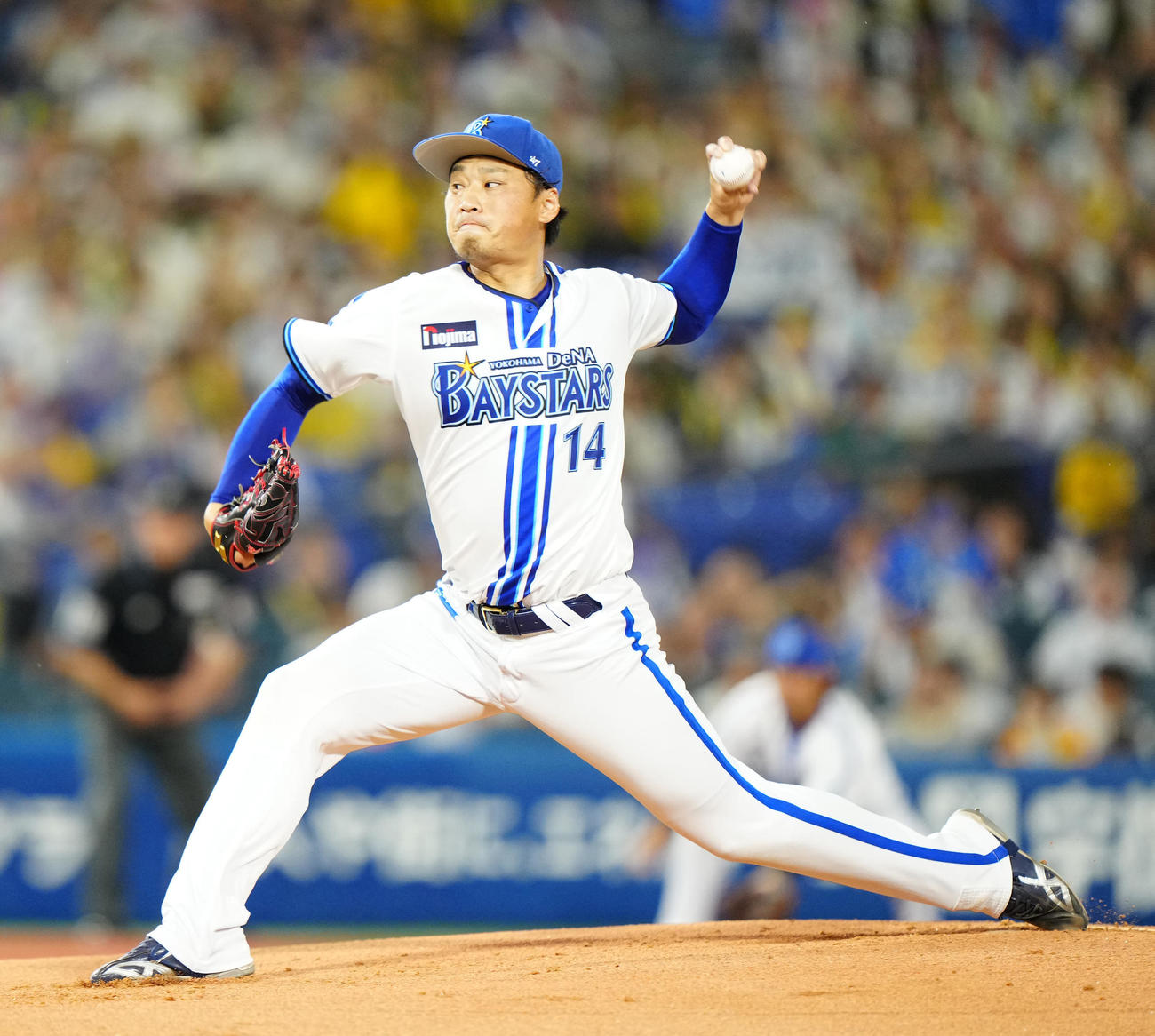 DeNA石田健大（2023年9月撮影）