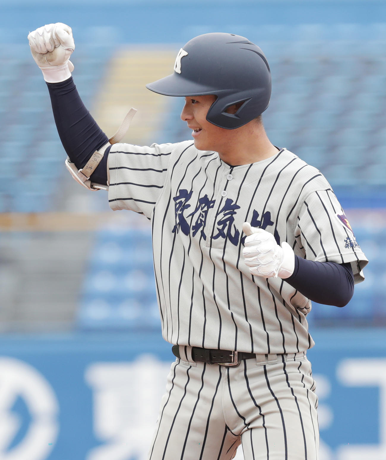 敦賀気比・高見沢郁魅（2021年11月21日撮影）