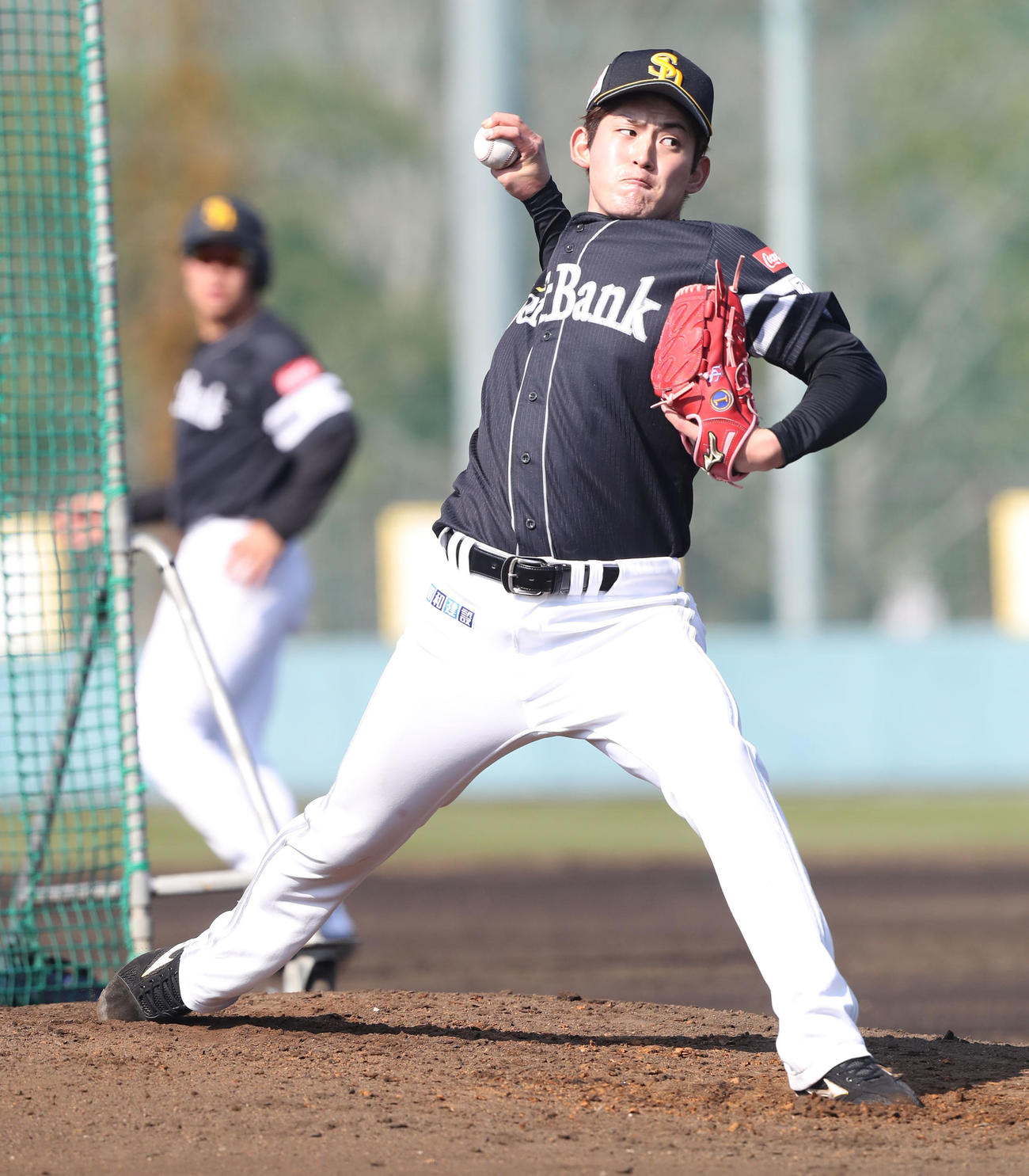ソフトバンク風間（23年2月8日撮影）