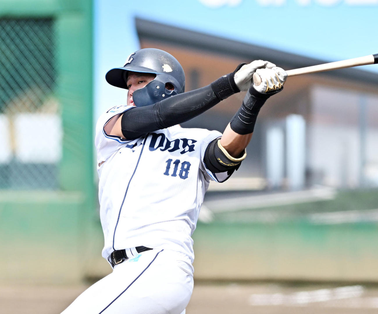 西武・野村和輝（2023年8月30日撮影）