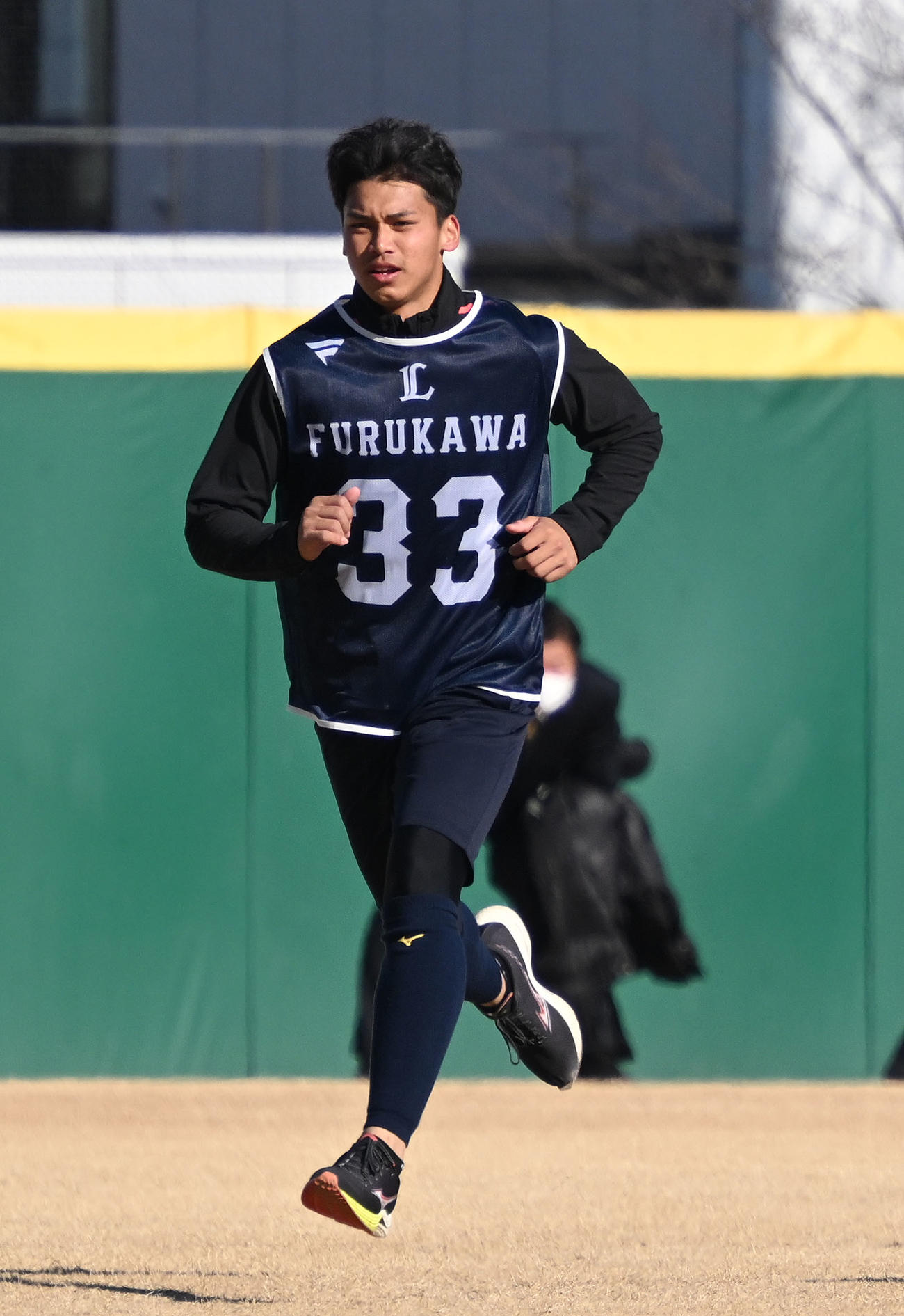 西武・古川雄大（2023年1月9日撮影）