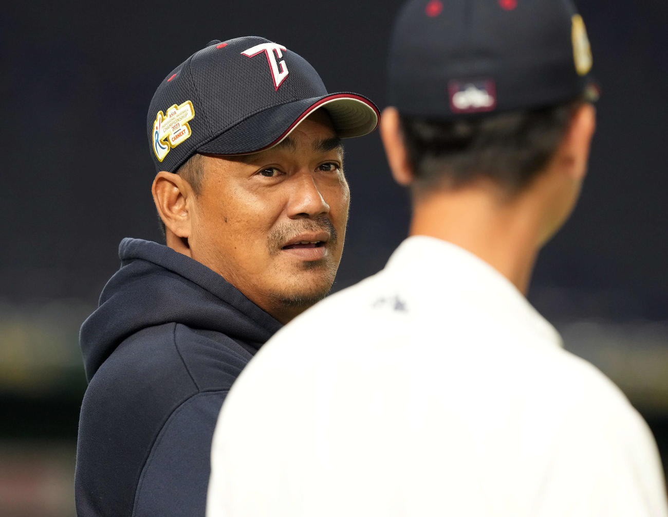 台湾の陳金鋒監督（撮影・たえ見朱実）