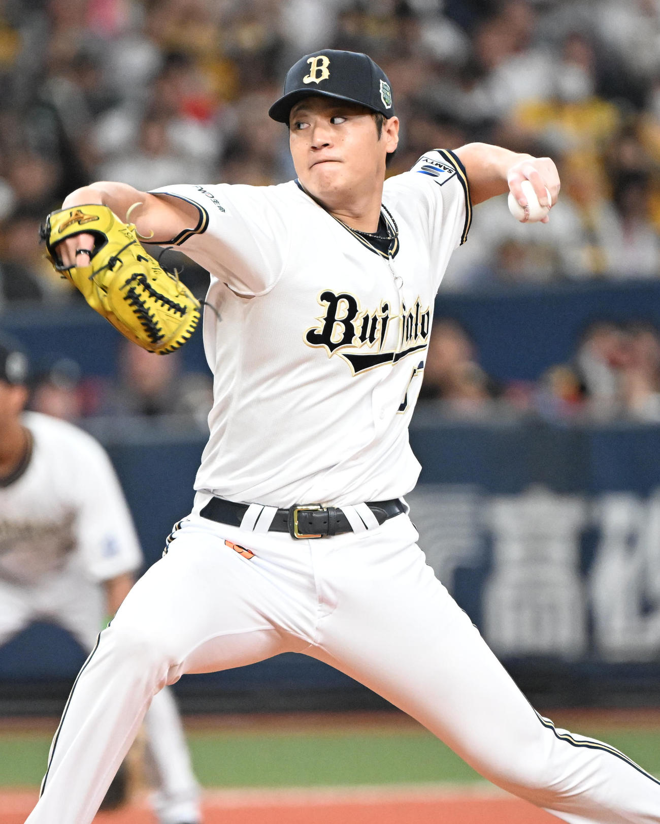 オリックス山田修義（2023年10月28日撮影）