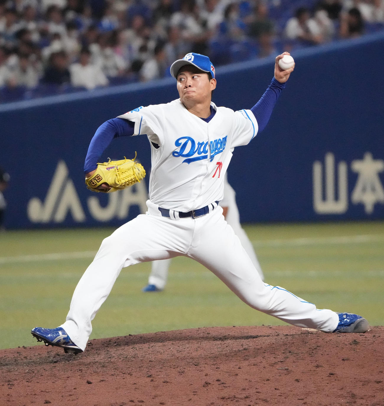 中日近藤廉（23年8月25日撮影）