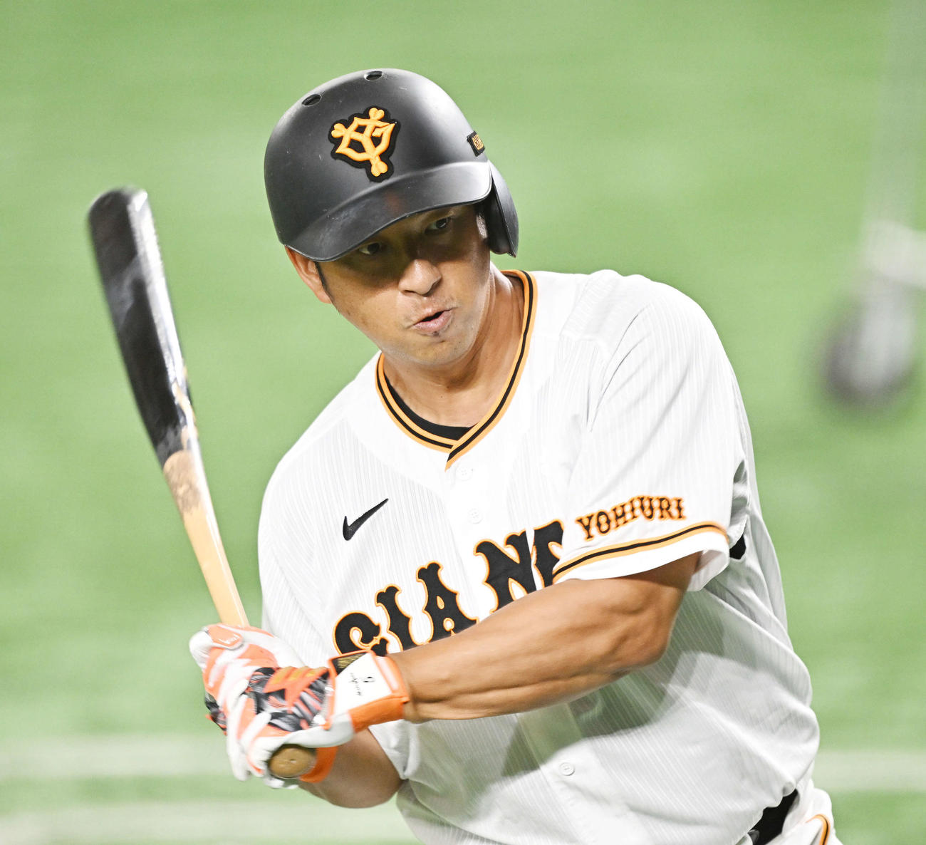巨人中島宏之（2023年9月28日撮影）