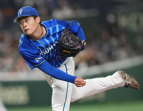 DeNA小園健太(2023年3月21日撮影)