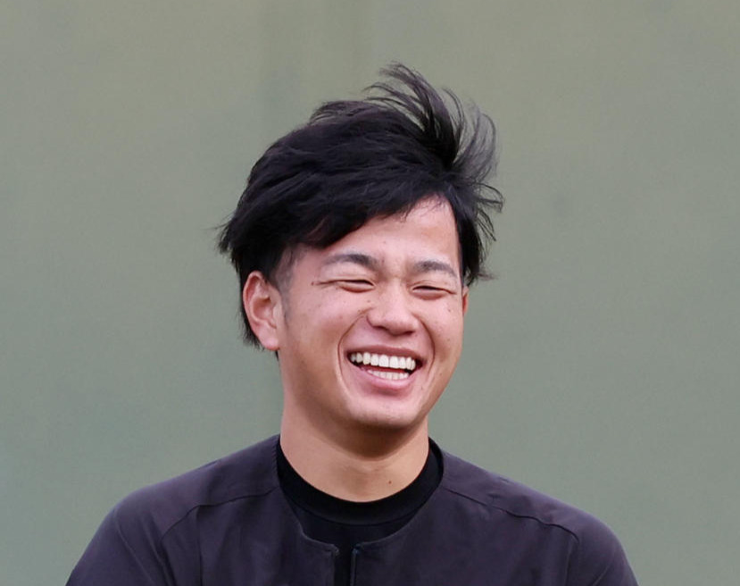高橋遥人（2023年11月18日撮影）