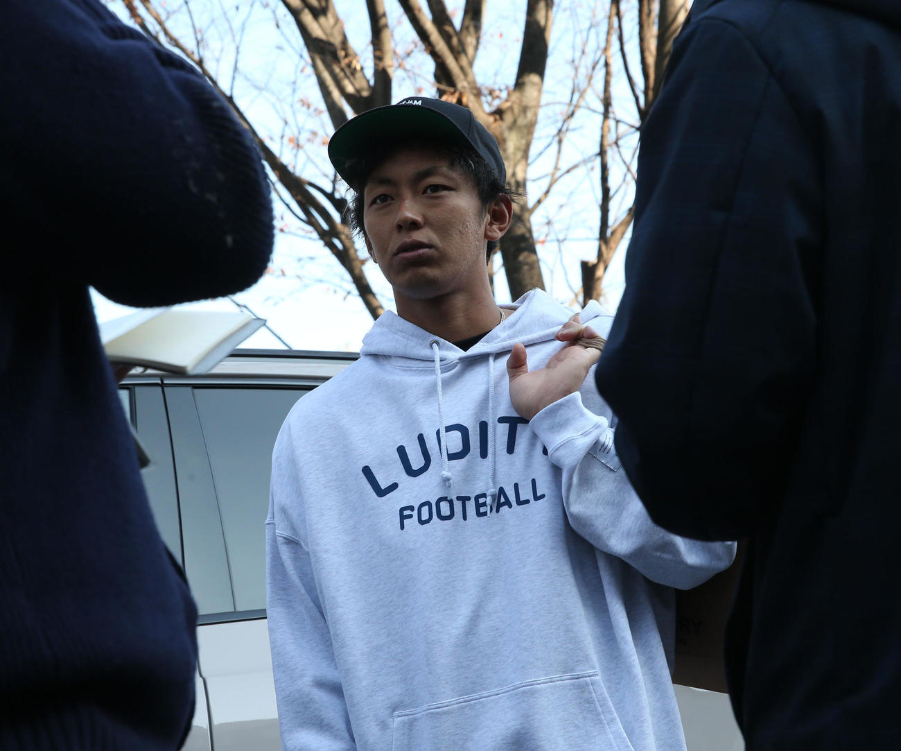 記者の質問に答える今宮（撮影・冨田成美）