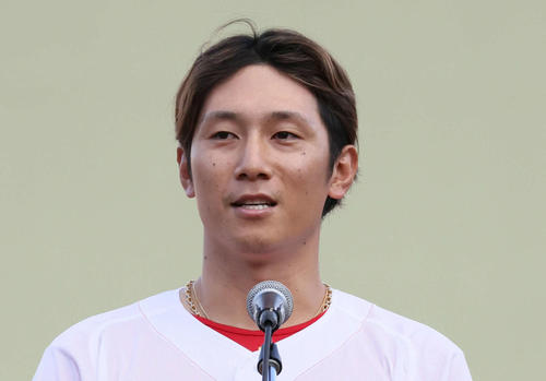 【広島】FA移籍の西川龍馬が納会参加も感傷浸らず「最後ではない」年内はマツダを練習拠点予定