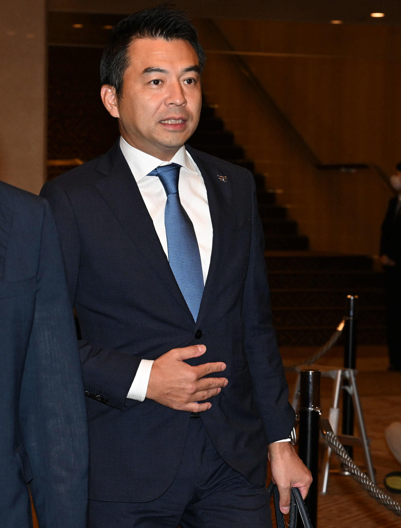 森井誠之氏＝2023年9月29日撮影