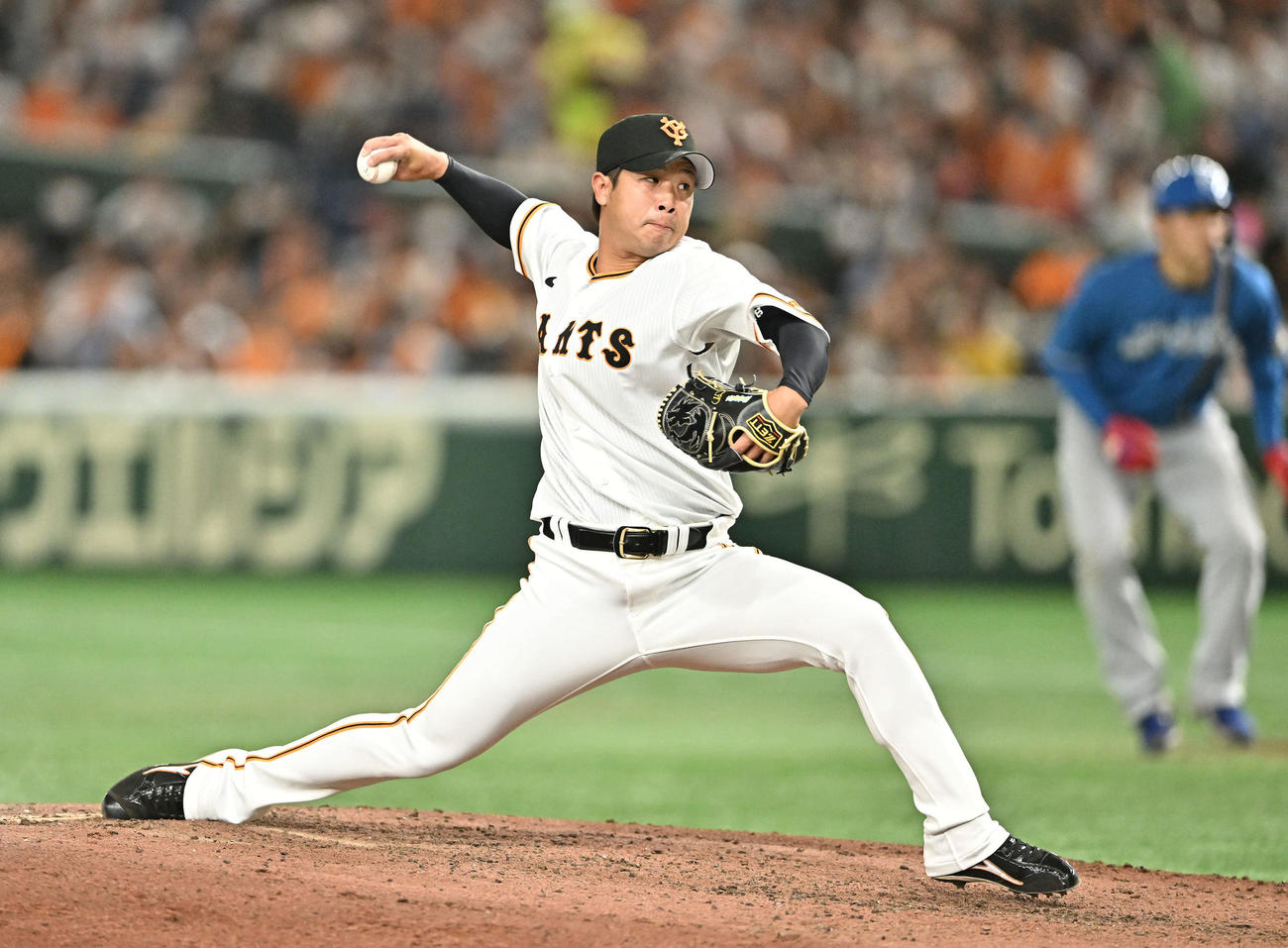 巨人鍬原拓也（2023年6月撮影）