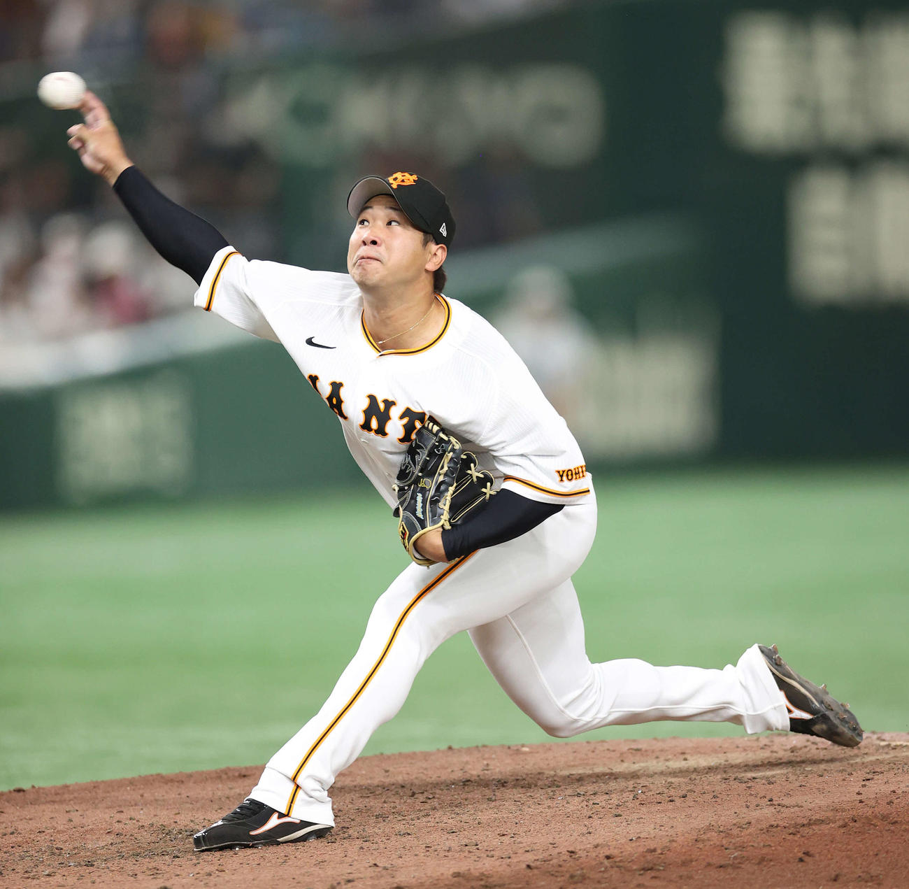 巨人鍬原拓也（2023年6月撮影）