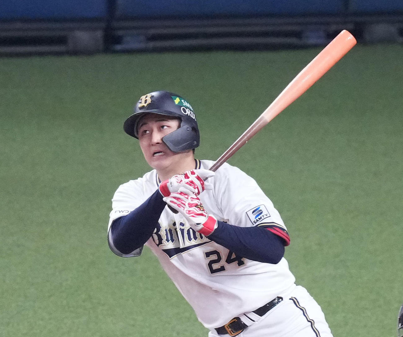 オリックス紅林弘太郎（2023年11月4日撮影）